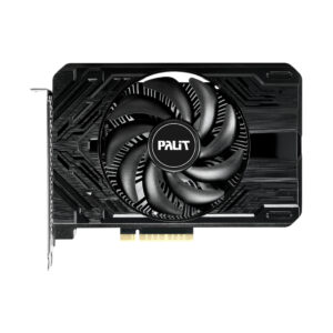 Видеокарта PALIT RTX4060 STORMX 8G (NE64060019P1-1070F) /8 ГБ, GDDR6, 128 бит, 1830 МГц, 2460 МГц, HDMI, DisplayPort (3 шт) 57 Видеокарта PALIT RTX4060 STORMX 8G (NE64060019P1-1070F) /8 ГБ, GDDR6, 128 бит, 1830 МГц, 2460 МГц, HDMI, DisplayPort (3 шт) — изображение 1