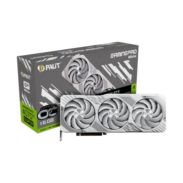 Видеокарта PALIT RTX4070Ti SUPER GAMINGPRO WHITE OC 16GB (NED47TST19T2-1043W) 6 6853ffb5 12bc 4043 9e99 64d2e67fce1e 2