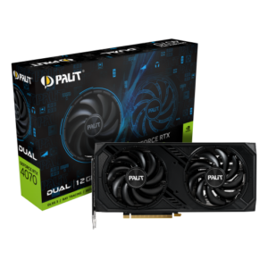 Видеокарта PALIT RTX4070 DUAL 12GB/ 12 Гб, GDDR6X, 192 бит, 1920 МГц, 2475 МГц, HDMI, 3x DP/ (NED4070019K9-1047D) 1 Видеокарта PALIT RTX4070 DUAL 12GB/ 12 Гб, GDDR6X, 192 бит, 1920 МГц, 2475 МГц, HDMI, 3x DP/ (NED4070019K9-1047D) — изображение 1